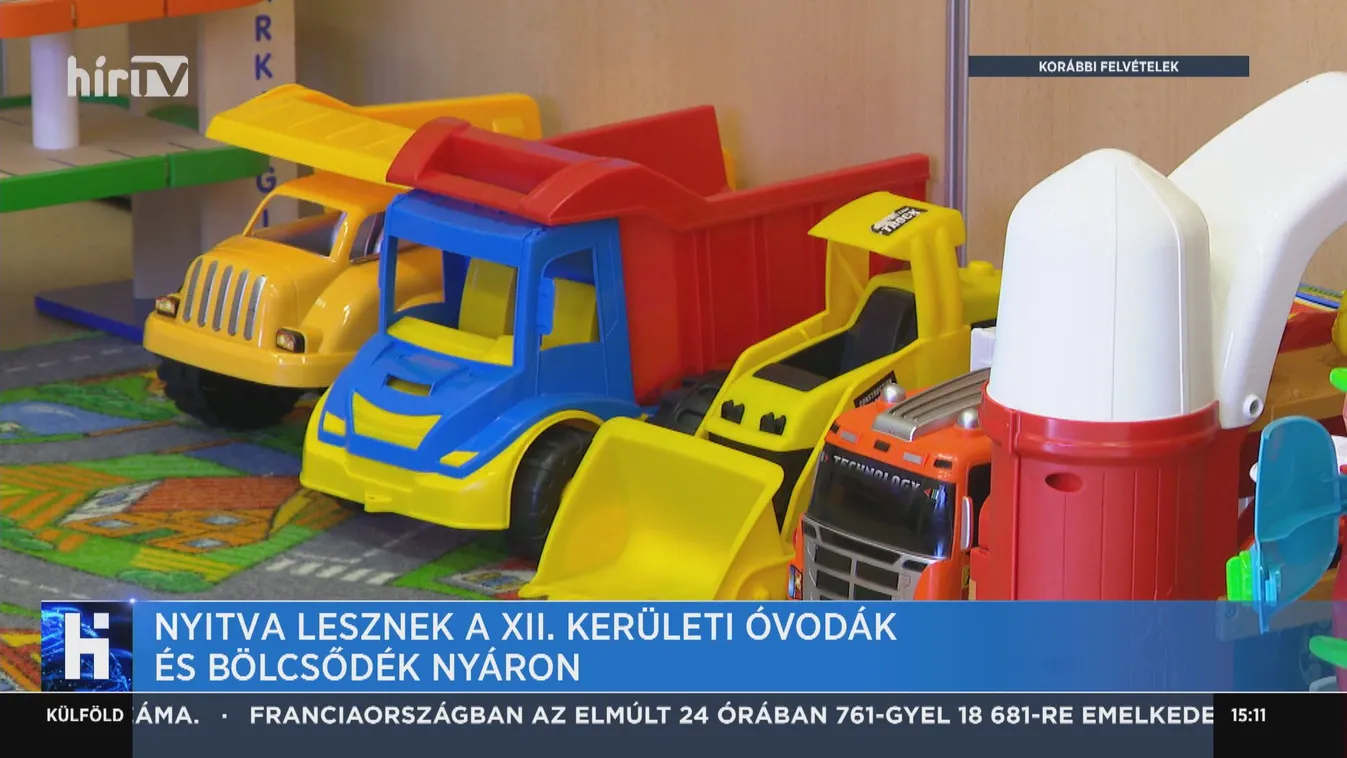 Nyitva lesznek a XII. kerületi óvodák és bölcsődék nyáron