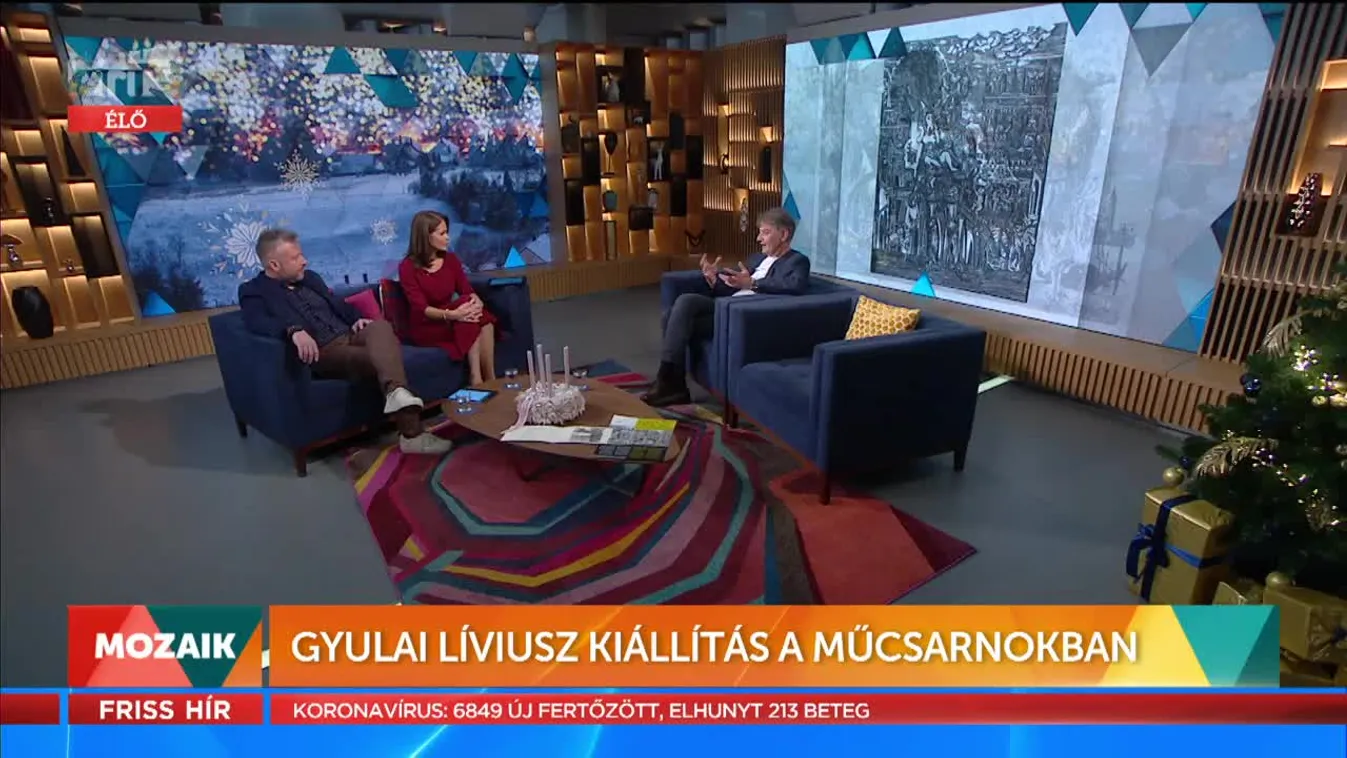 Mozaik - Gyulai Líviusz kiállítás a Műcsarnokban