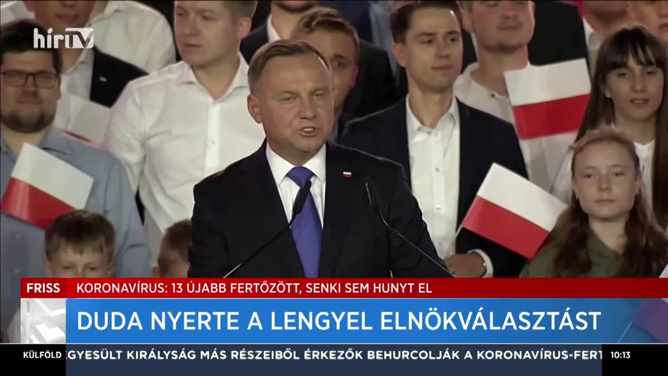 Andrzej Duda nyerte a választást szavazatok szinte teljes összesítése szerint