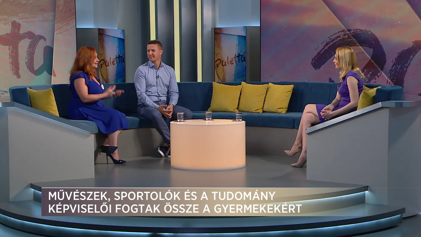 Paletta: Művészek, sportolók és a tudomány képviselői fogtak össze gyermekekért