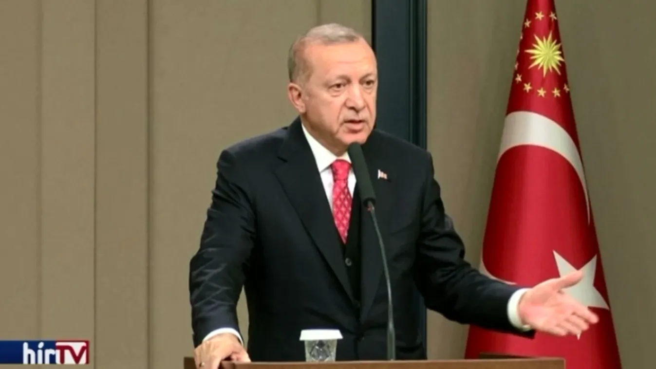 Bizonyító erejű felvételt adott át több országnak is a török elnök