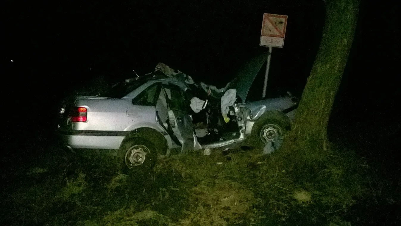 A sofőr túlélte, az utasa nem