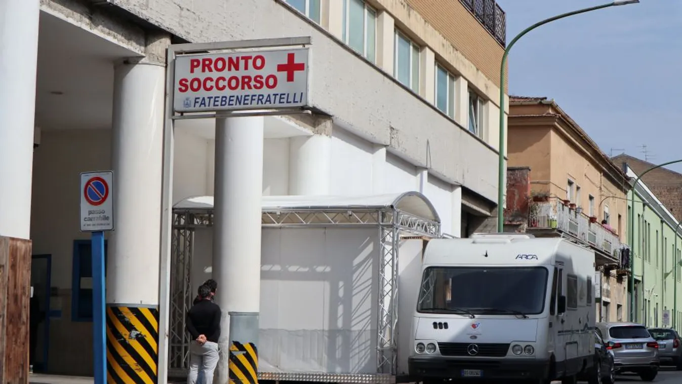 Minden eddiginél jobban emelkedett Olaszországban a halottak és az új betegek száma egy nap alatt