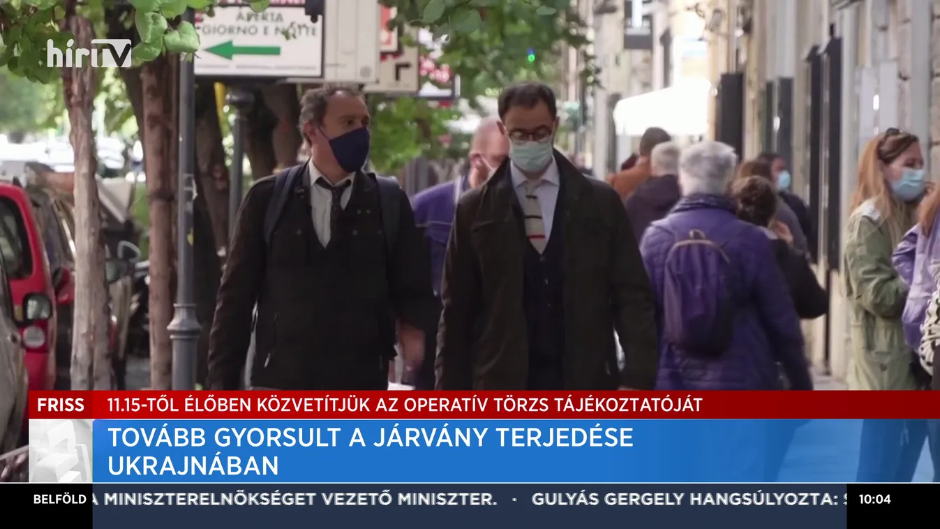 Tovább gyorsult a járvány terjedése Ukrajnában