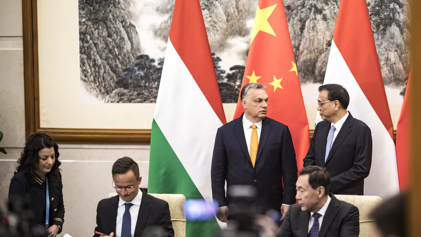 Orbán Viktor Pekingben: az Egy övezet, egy út kezdeményezés egybeesik a magyar nemzeti érdekekkel