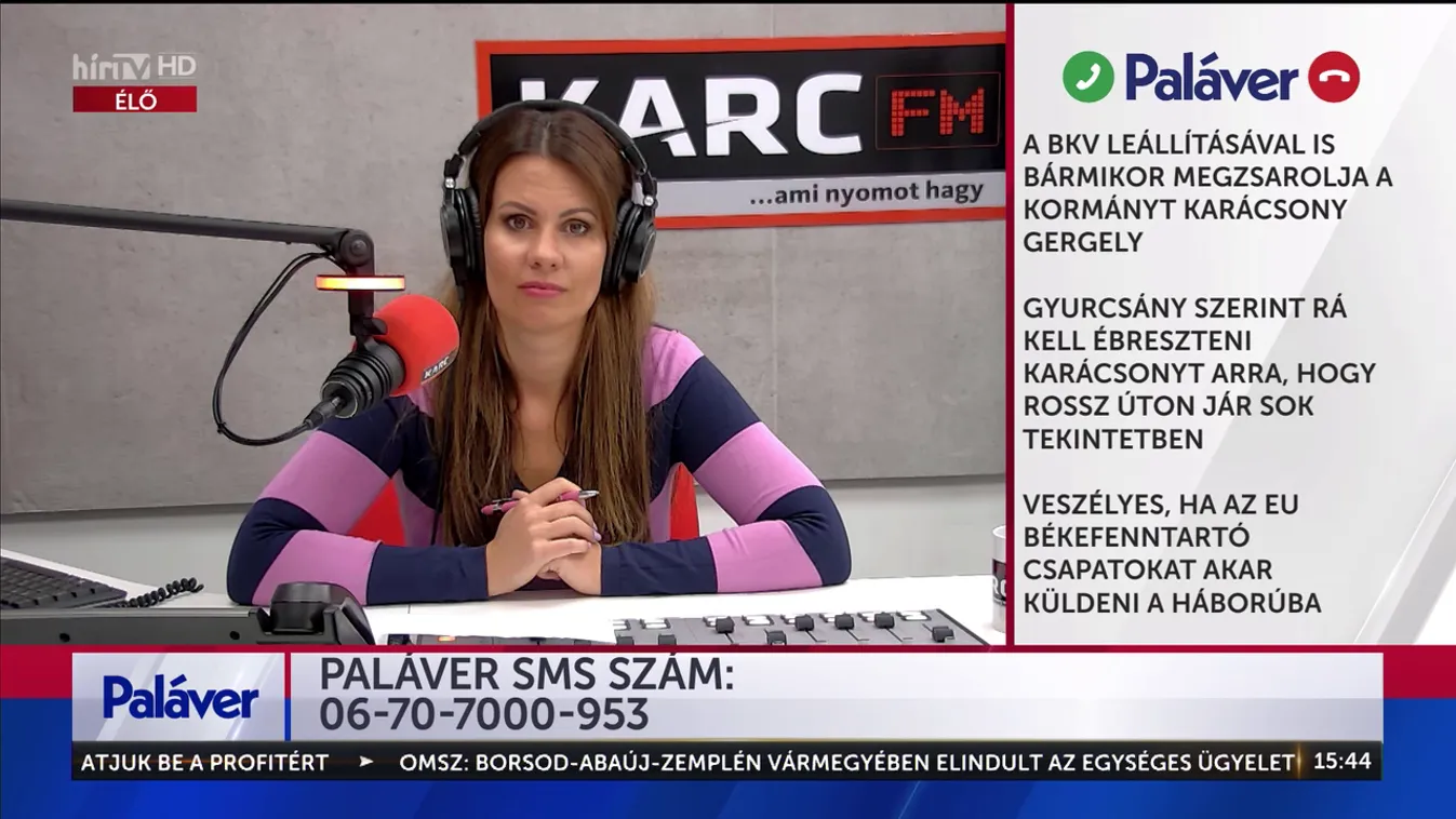 Paláver: A BKV leállításával is bármikor megzsarolhatja a kormányt Karácsony Gergely