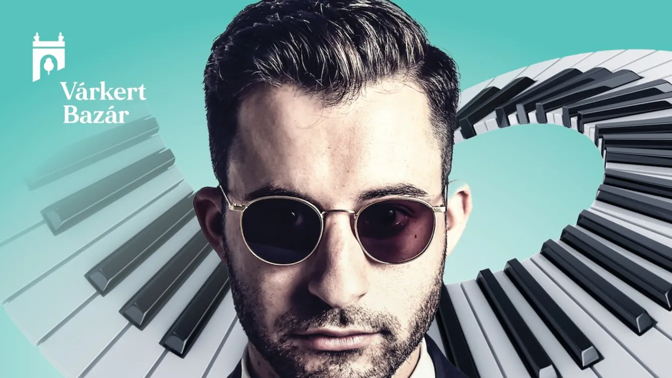 Daniel Verstappen zongoraművész a Várkert Bazárban