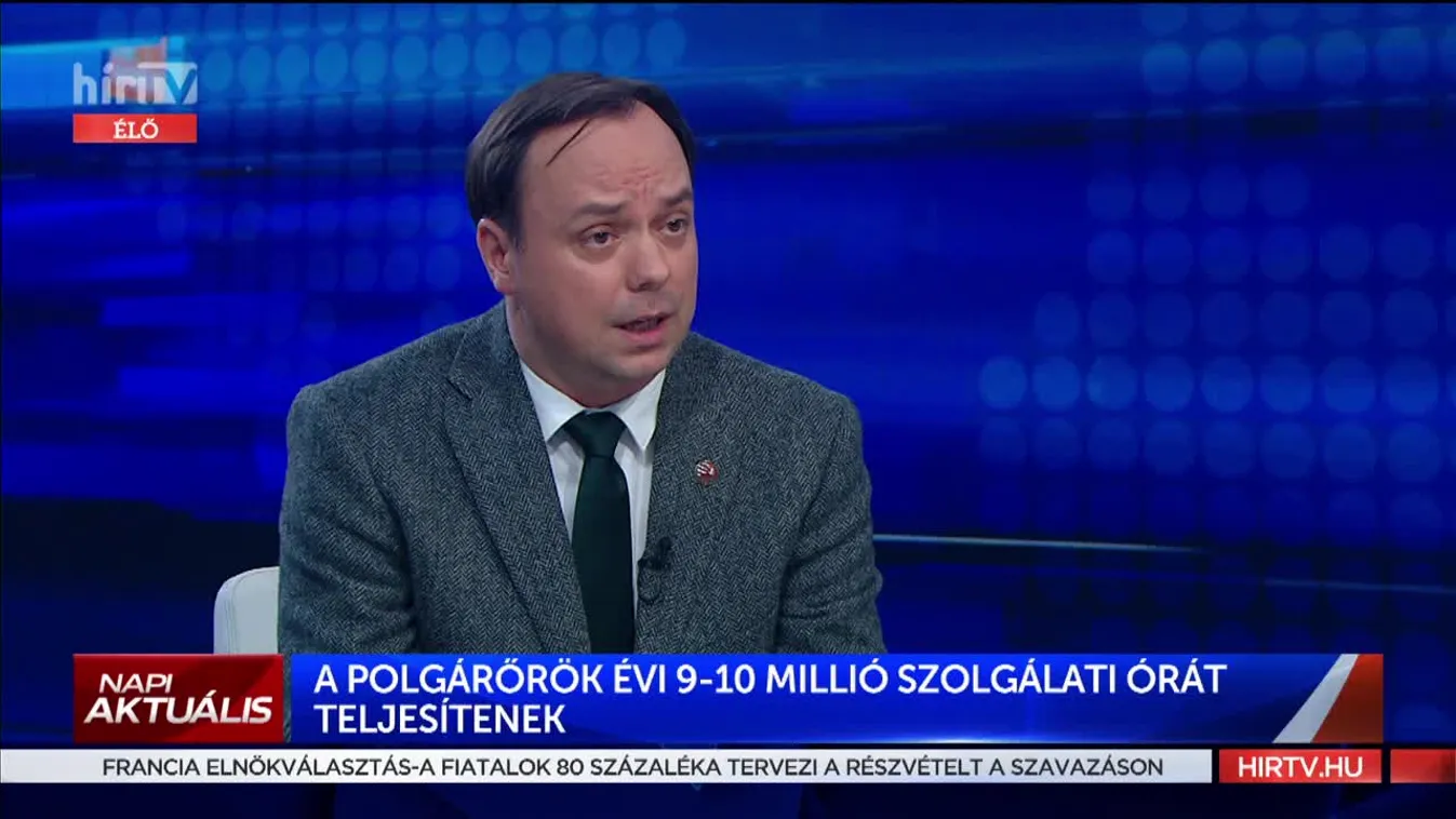 Nyitrai Zsolt: Egyre több fiatal jelentkezik polgárőrnek