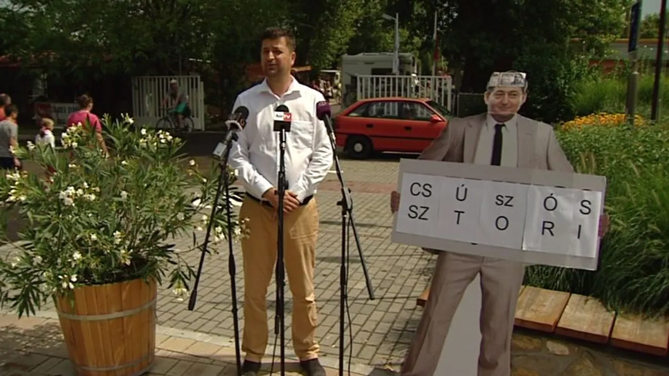 Feljelentés Mészáros kempingje ügyében
