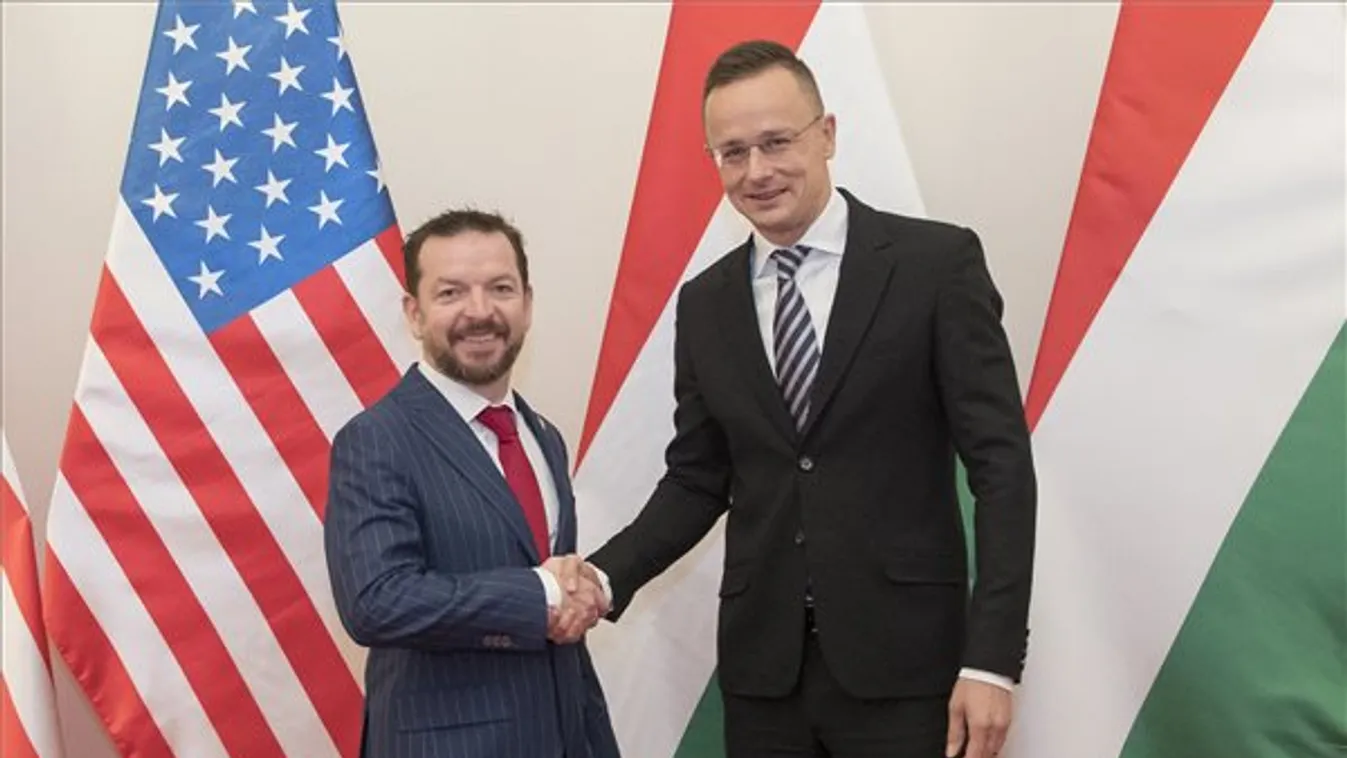 Szijjártó amerikai tisztségviselőket fogadott Budapesten