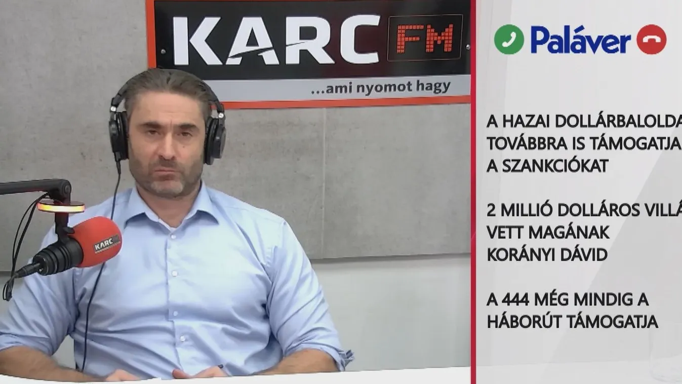 Paláver: A hazai dollárbaloldal továbbra is támogatja a szankciókat