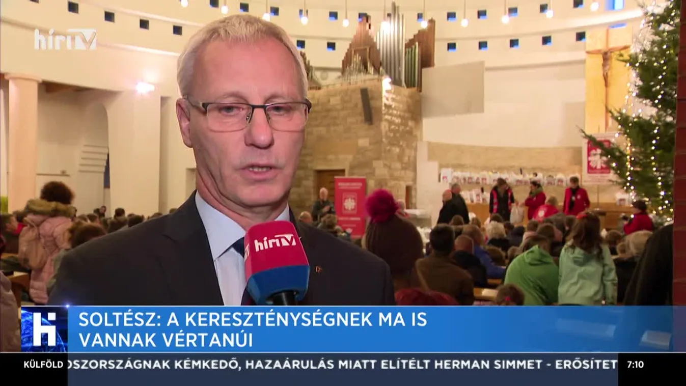 Soltész: A kereszténységnek ma is vannak vértanúi
