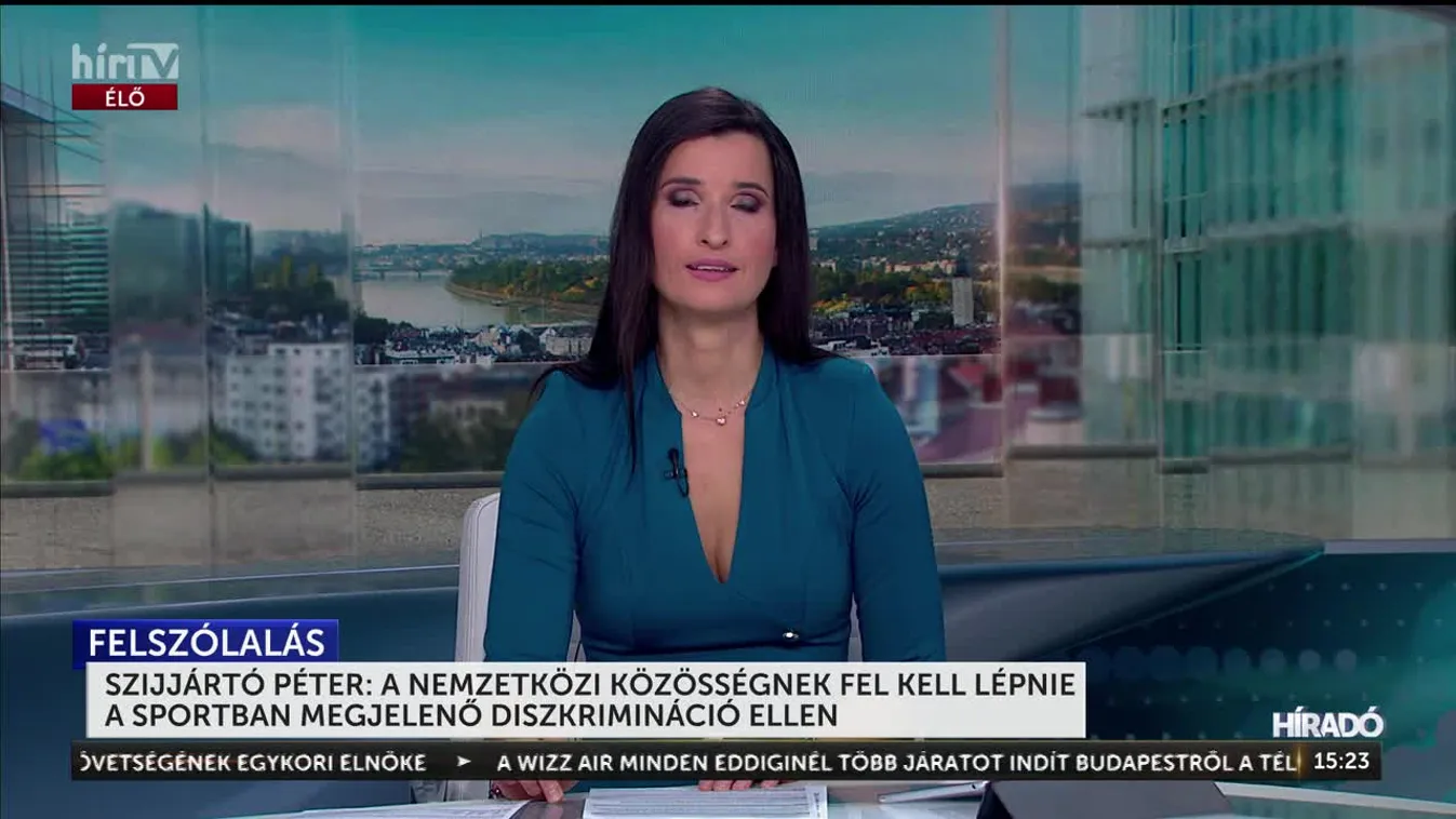 SZIJJÁRTÓ PÉTER: A NEMZETKÖZI KÖZÖSSÉGNEK FEL KELL LÉPNIE A SPORTBAN MEGJELENŐ DISZKRIMINÁCIÓ ELLEN