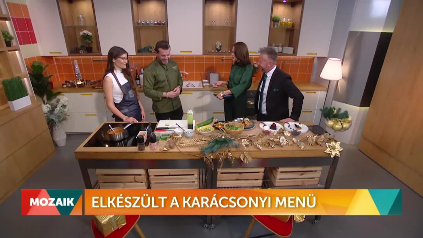 Mozaik - Újragondolt karácsonyi halételek a konyhában