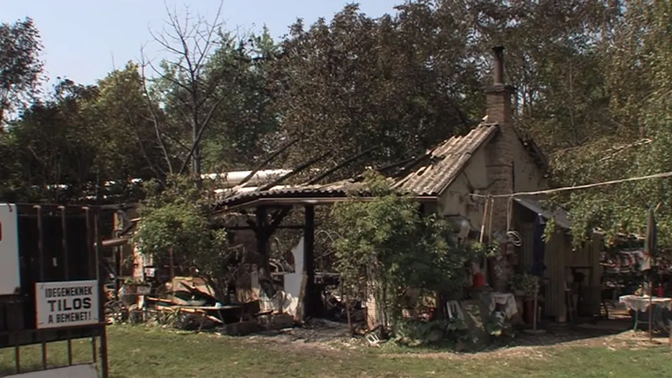 Villám csapott a raktárba, nem sok maradt belőle