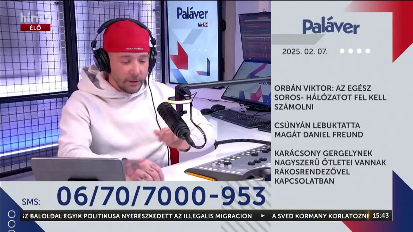 Paláver - Orbán Viktor: Az egész Soros-hálózatot fel kell számolnunk + vodeó