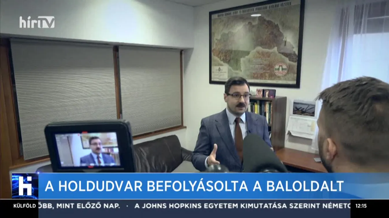 A holdudvar befolyásolta a baloldalt