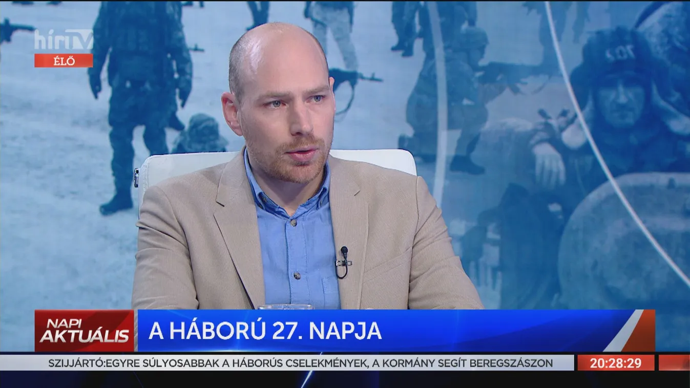 Vigóczki Máté: Nagyon magas az ukránok morálja