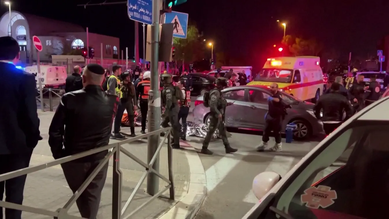 Tömeges letartóztatások történtek a jeruzsálemi merénylet után