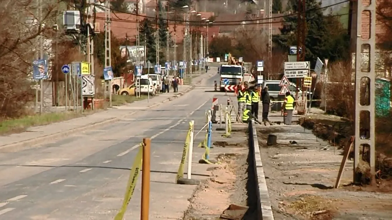 Kész rémálom a közlekedés az útfelújítások miatt