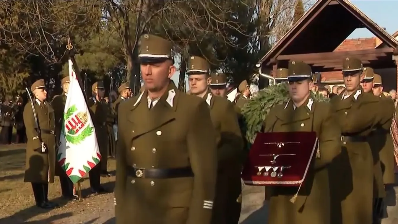 Eltemették Varga János 56-os szabadságharcost  + videó