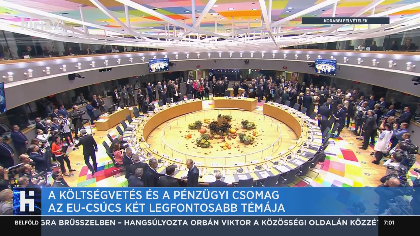 A költségvetés és a pénzügyi csomag az EU-csúcs két legfontosabb témája