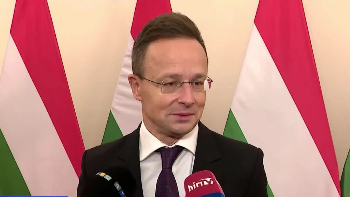 Szijjártó Péter: Donald Trump hivatalba lépésével, egyből felcsillant a béke reménye