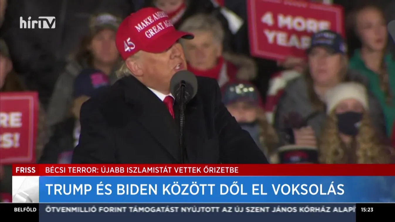 Trump vagy Biden lesz az elnök?