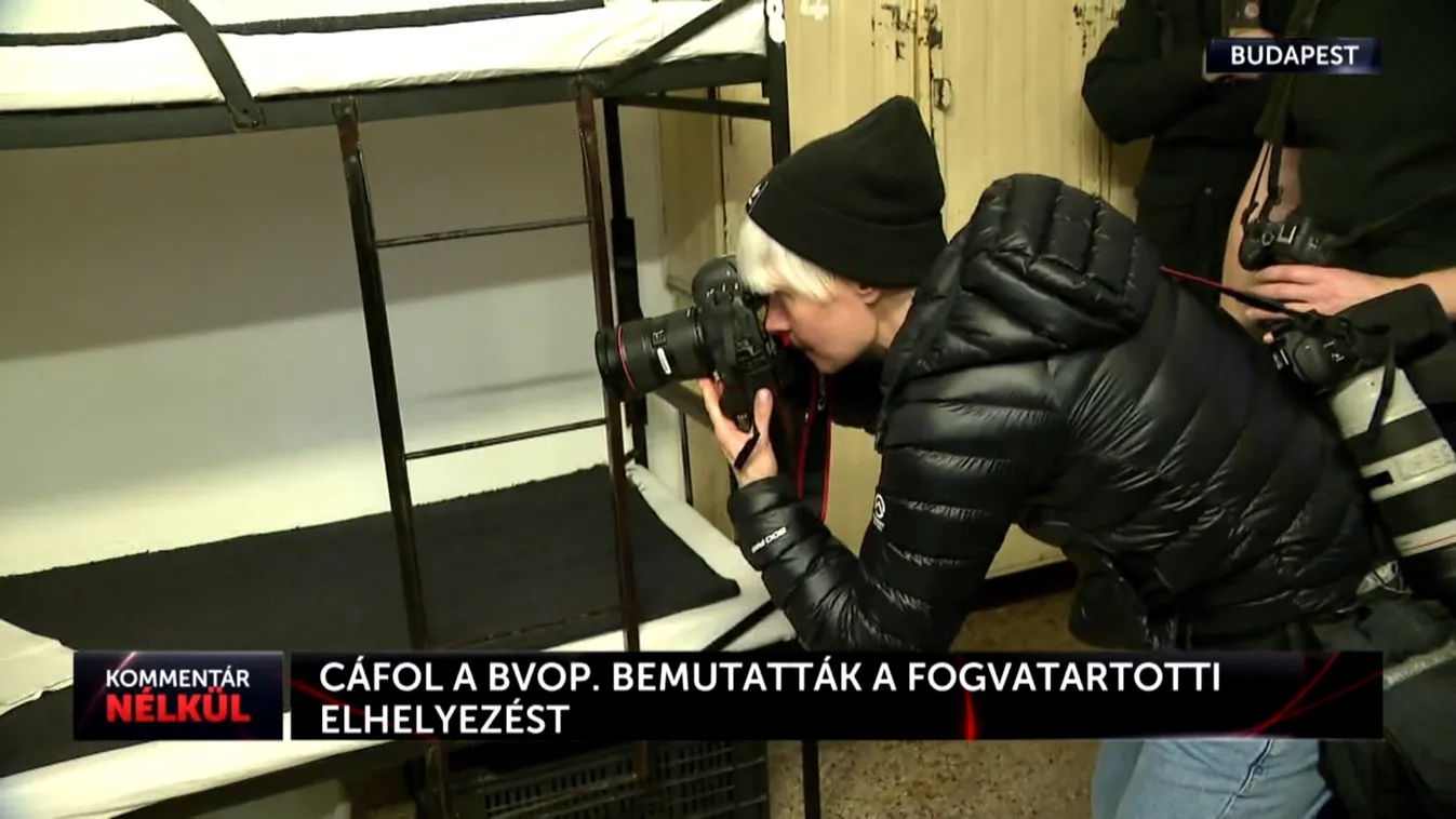 Cáfol a BvOP: bemutatták a fogvatartotti elhelyezést + videó