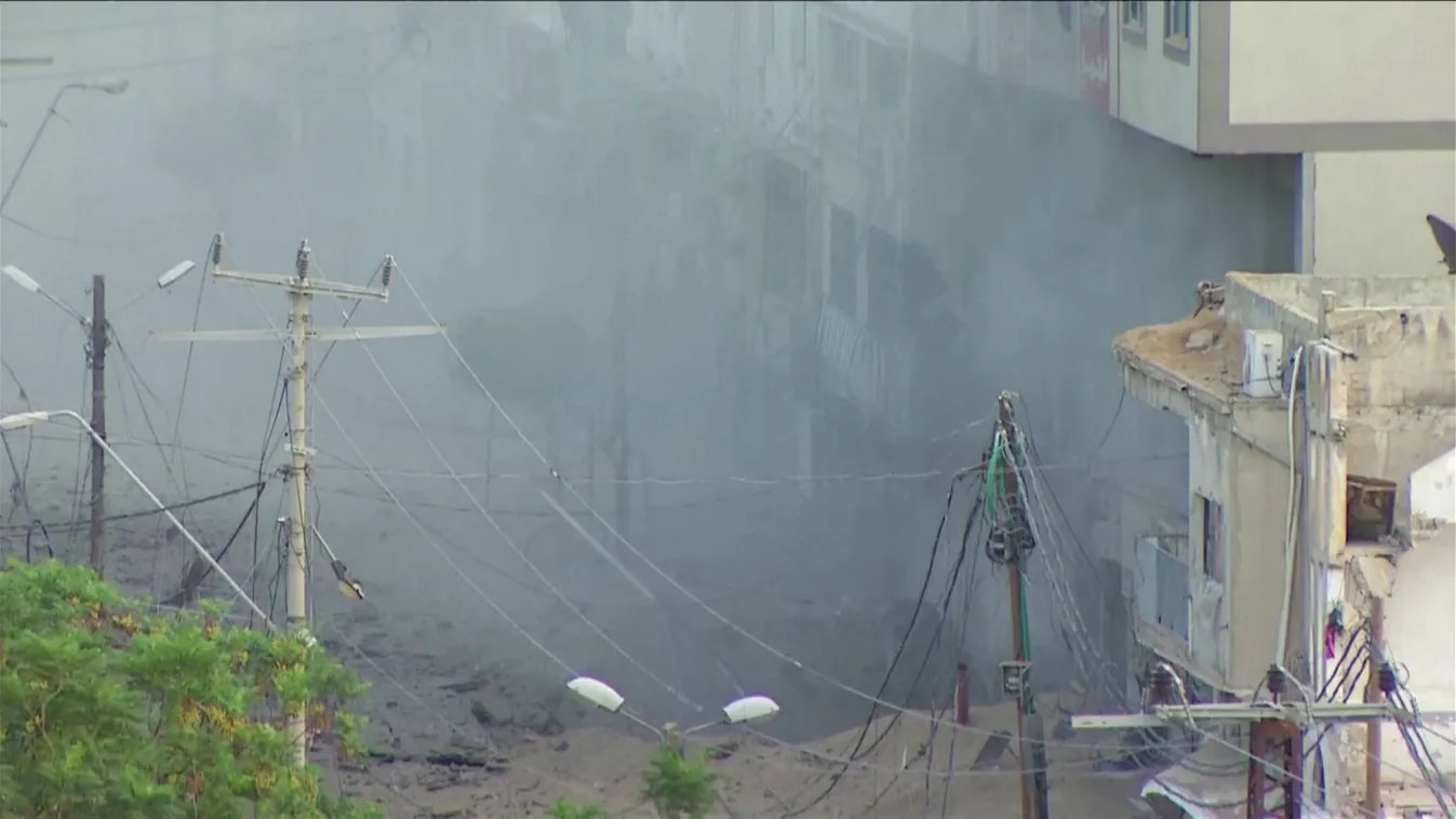 Izrael több mint 500 célpontra mért csapást az éjjel