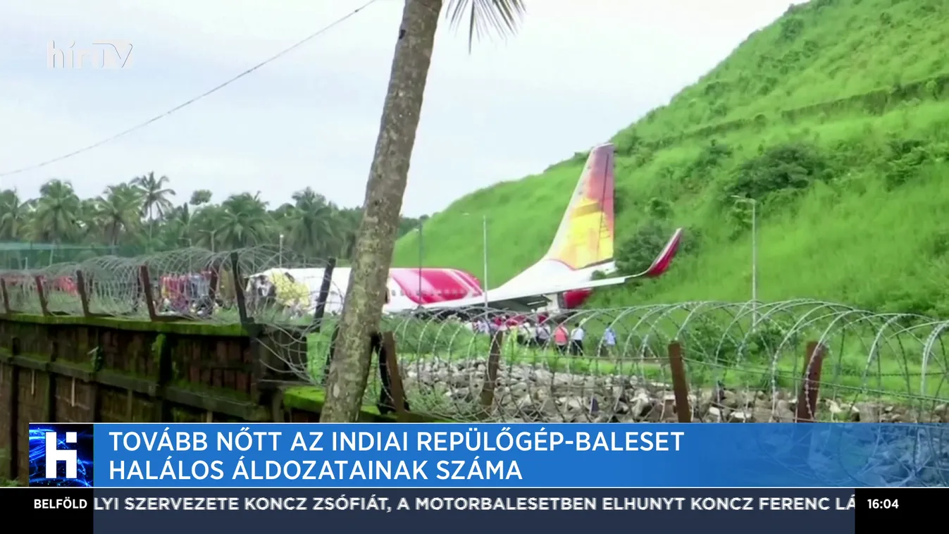 Tovább nőtt az indiai repülőgép-baleset halálos áldozatainak száma
