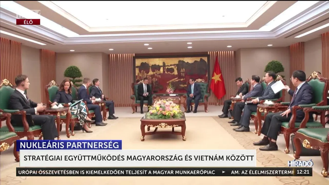 Szijjártó Péter: Stratégiai együttműködés indult Magyarország és Vietnám között + videó