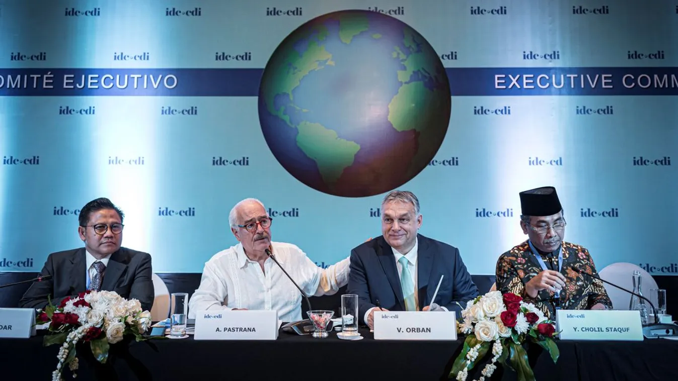 Indonéziában tárgyal Orbán Viktor miniszterelnök