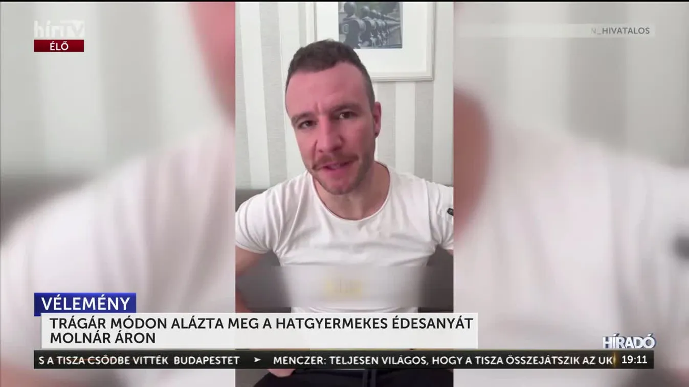 Alpári módon alázta meg a hatgyermekes édesanyát Molnár Áron + videó