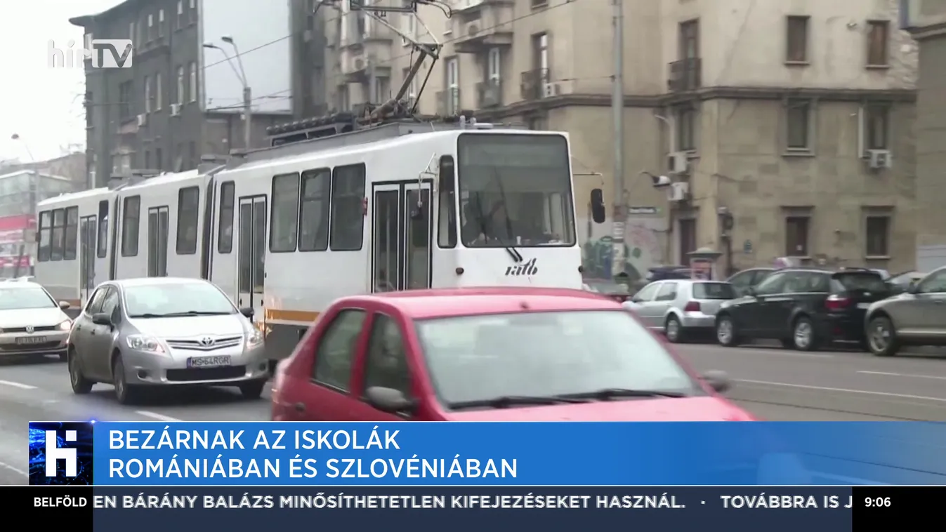 Bezárnak az iskolák Romániában és Szlovéniában