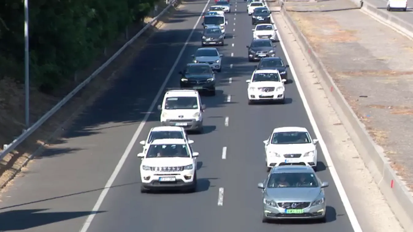 Folyamatos dugók az M7-es autópályán + videó