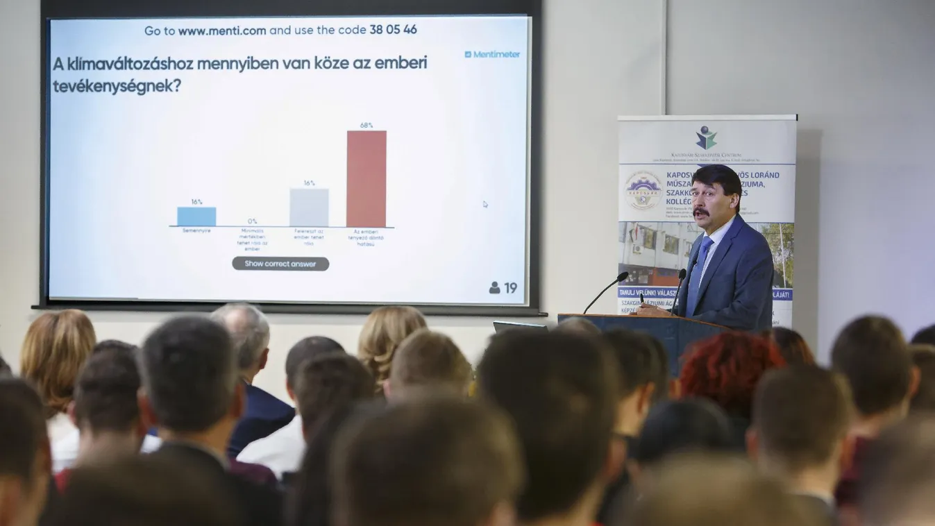 Áder: Szakítani kell a „dobd el” kultúrával