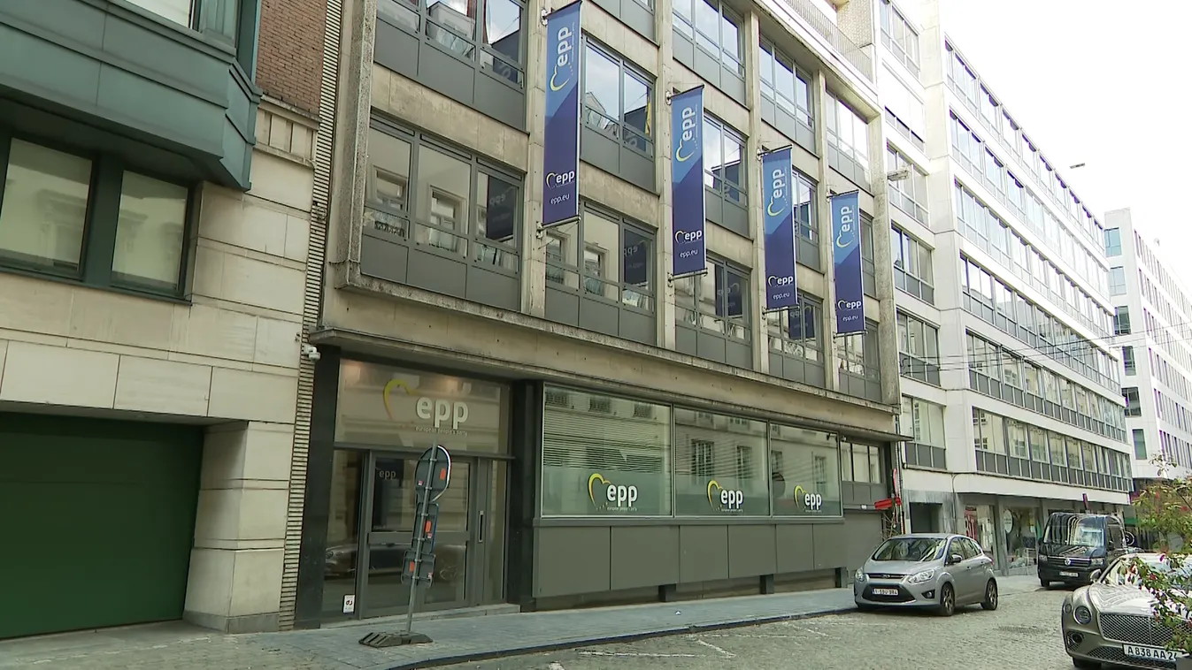 Megszállta a rendőrség az Európai Néppárt brüsszeli székházát