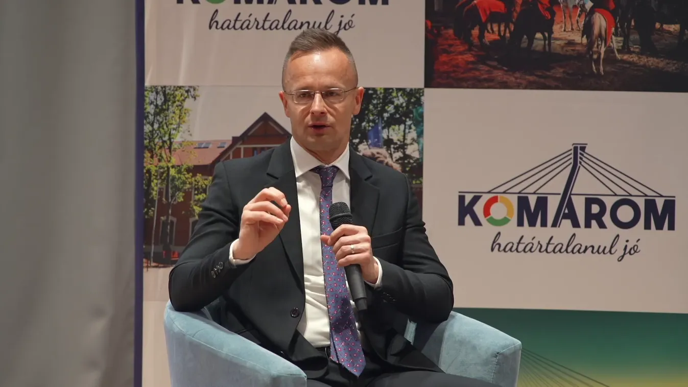 Szijjártó Péter: Az európai választás nagyban befolyásolja majd, hogy békében vagy háborúban fogunk-e élni + videó