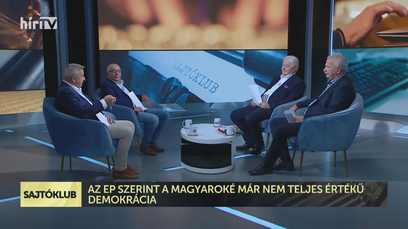 Sajtóklub: Az EP szerint a magyaroké nem teljes értékű demokrácia