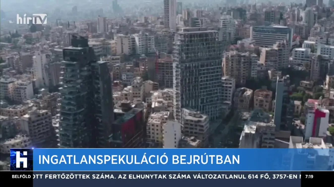 Ingatlanspekuláció Bejrútban