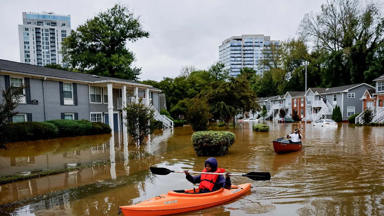 Már több, mint 130 halottja van a Helene tombolásának az Egyesült Államokban - videón a szörnyű tarolás képei