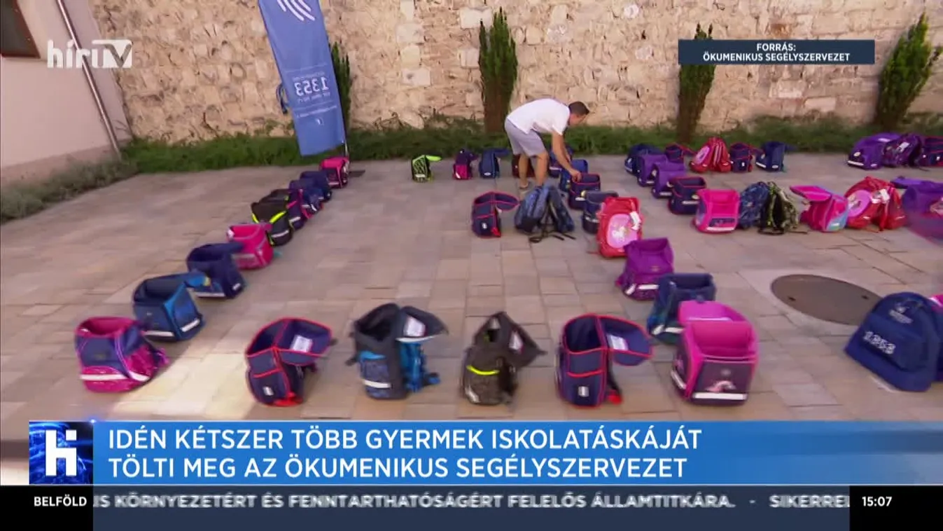 Idén kétszer több gyermek iskolatáskáját tölti meg az Ökumenikus Segélyszervezet