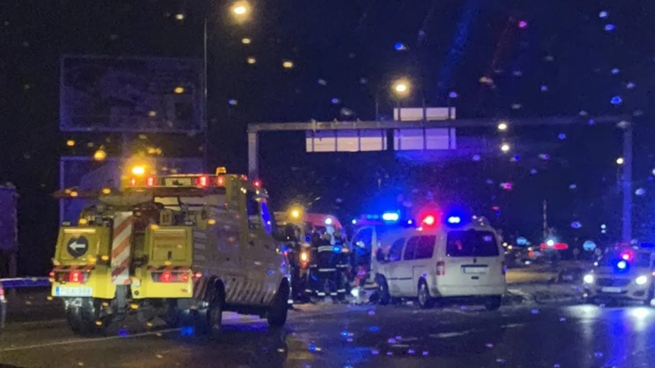 Brutális baleset történt a Ferihegyi repülőtérre vezető út és az Üllői út találkozásánál