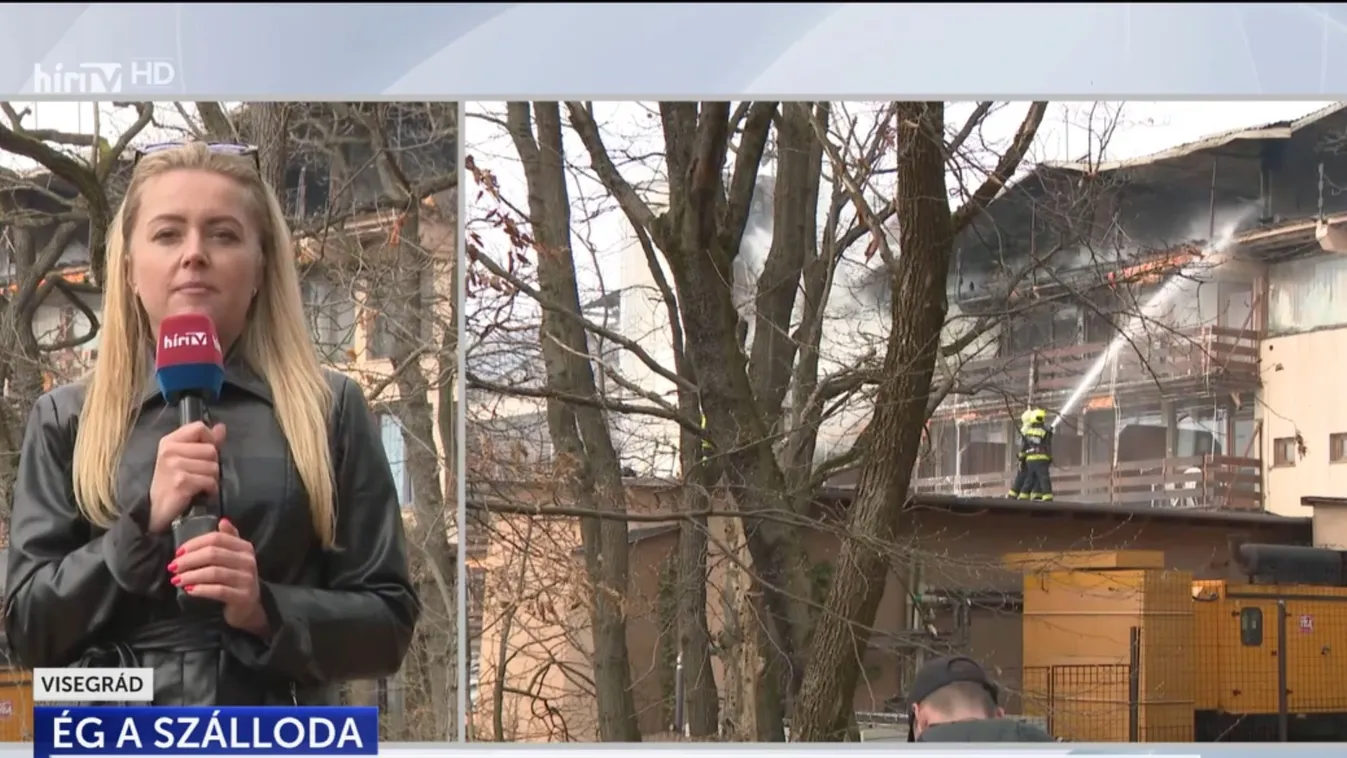 A visegrádi Silvanus szállodánál a tüzet sikerült megfékezni, személyi sérülés nem történt + videó