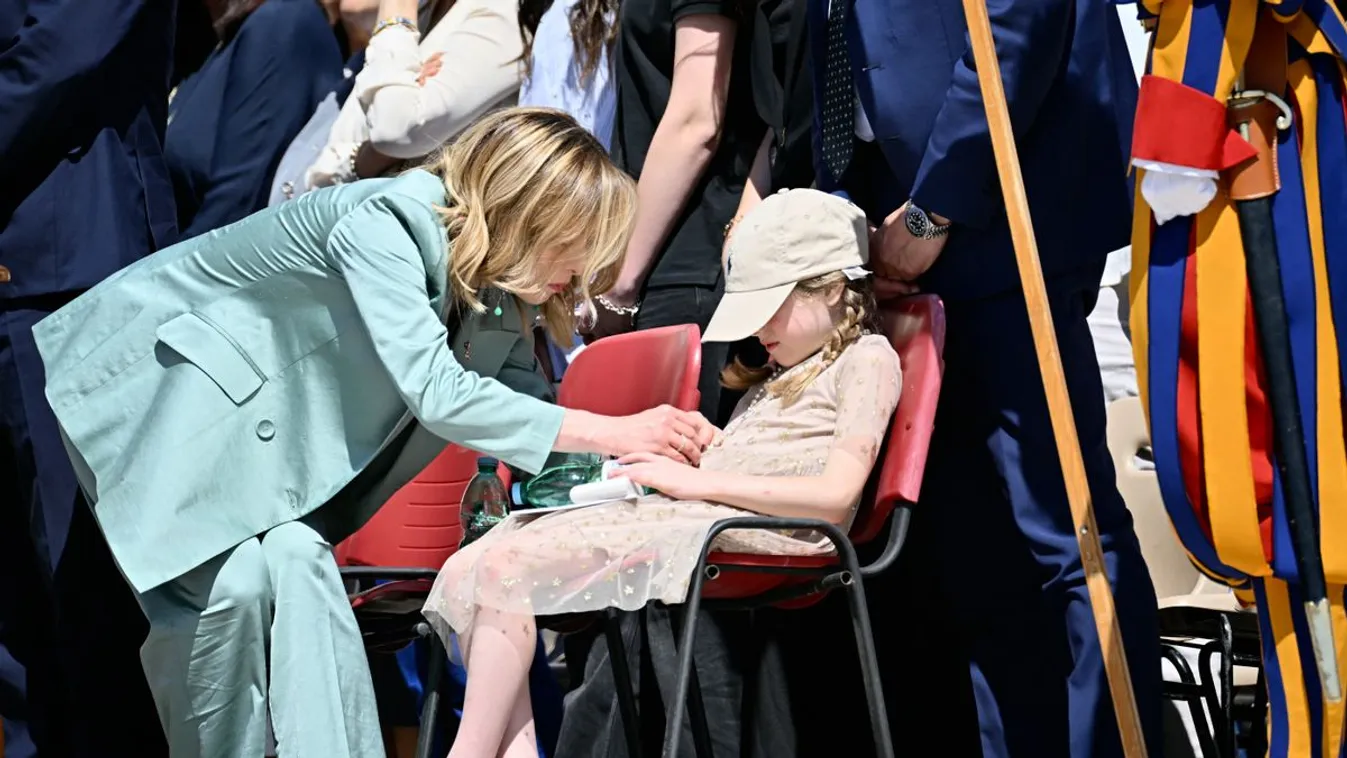 Megfenyegették Giorgia Meloni kislányát