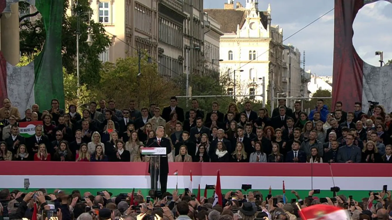 Orbán Viktor: 15 évvel ezelőtt erőszak, vér és könny lepte el a budapesti utcákat, ezt soha nem felejtjük el nekik!