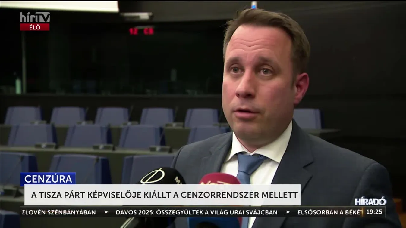 Dömötör Csaba: A Tisza Párt képviselője gyakorlatilag kiállt a cenzorrendszer mellett + videó