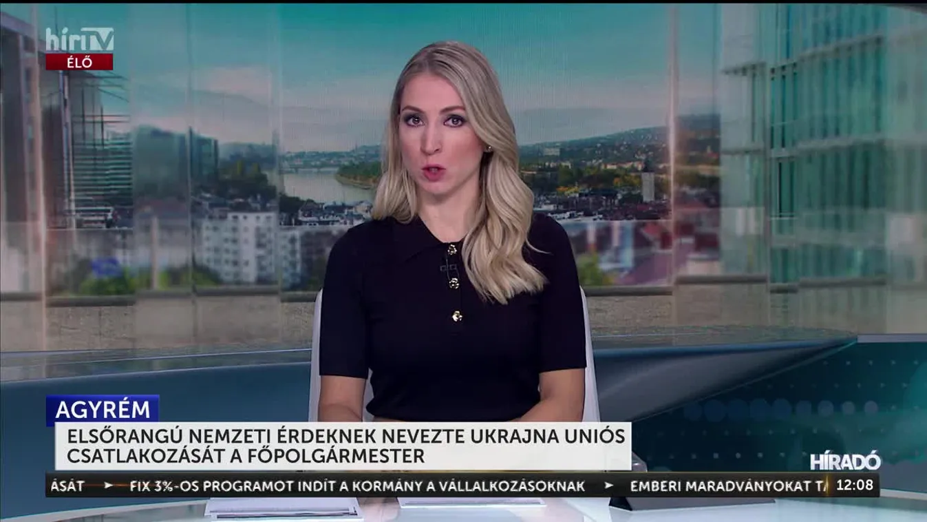 ELSŐRANGÚ NEMZETI ÉRDEKNEK NEVEZTE UKRAJNA UNIÓS CSATLAKOZÁSÁT A FŐPOLGÁRMESTER