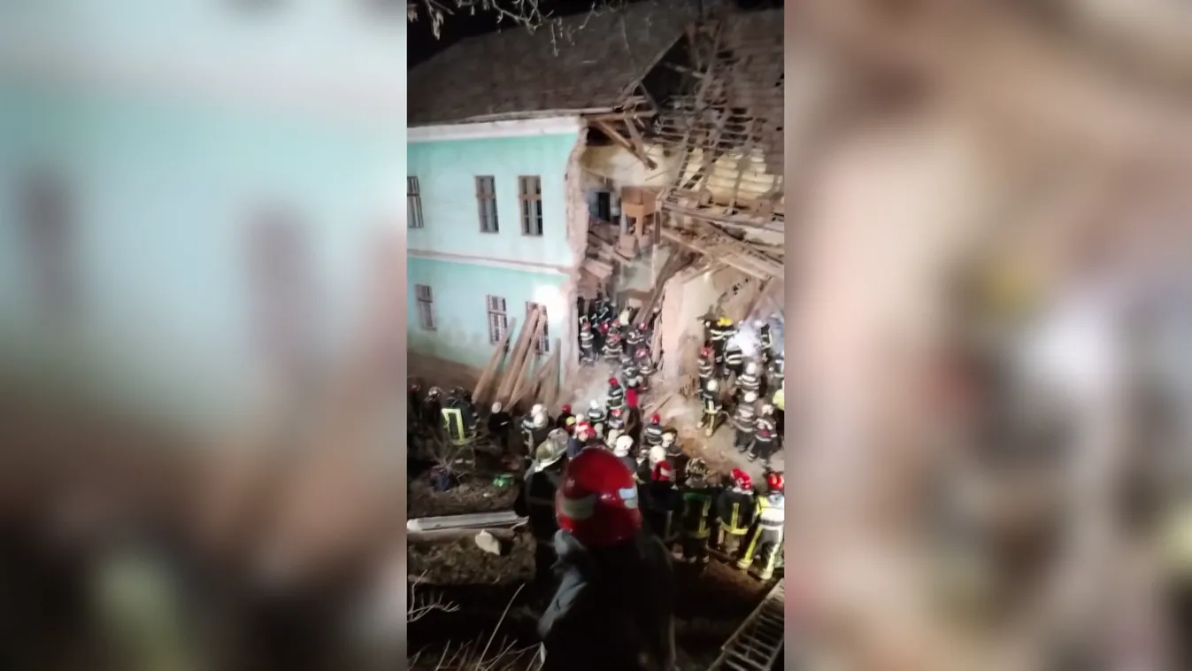 Székelyudvarhelyen ráomlott egy fal négy diákra, egyikük meghalt + videó